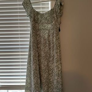 Abercrombie MIDI Cap sleeve dress